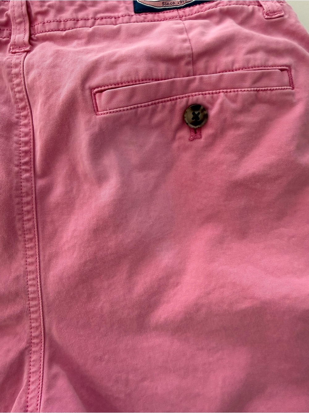 Men's Vineyard Vines Island Short Pink Casual Chino Shorts Size 31 - Picture 5 of 7